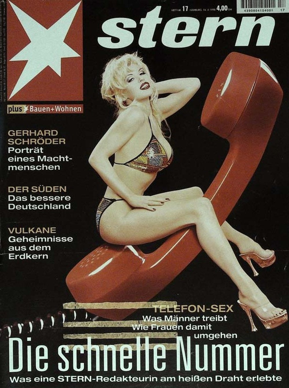 Stern Magazin Deutschland 1998-17 Gerhard Schröder