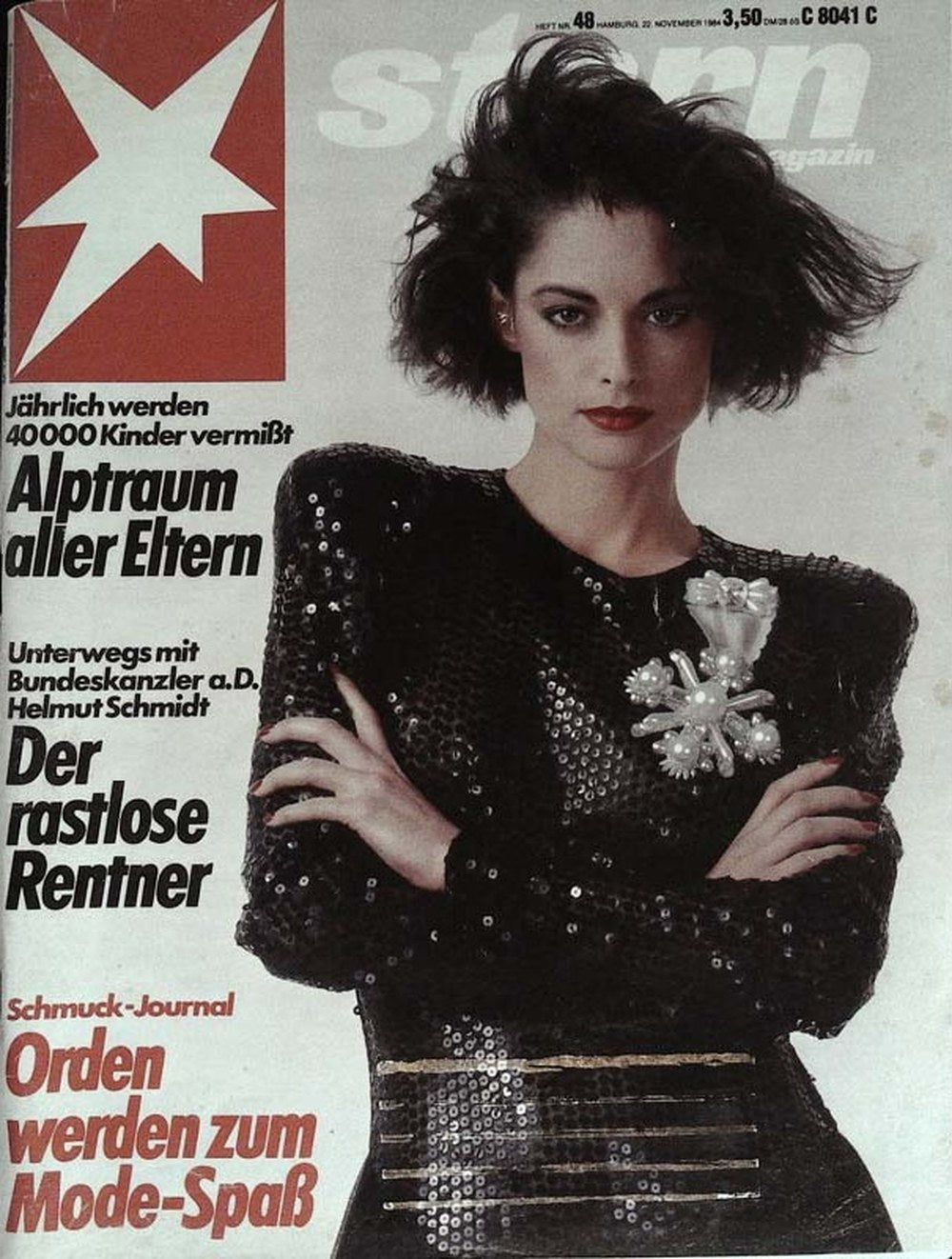 Stern Magazin Deutschland 1984-48 Helmut Schmidt
