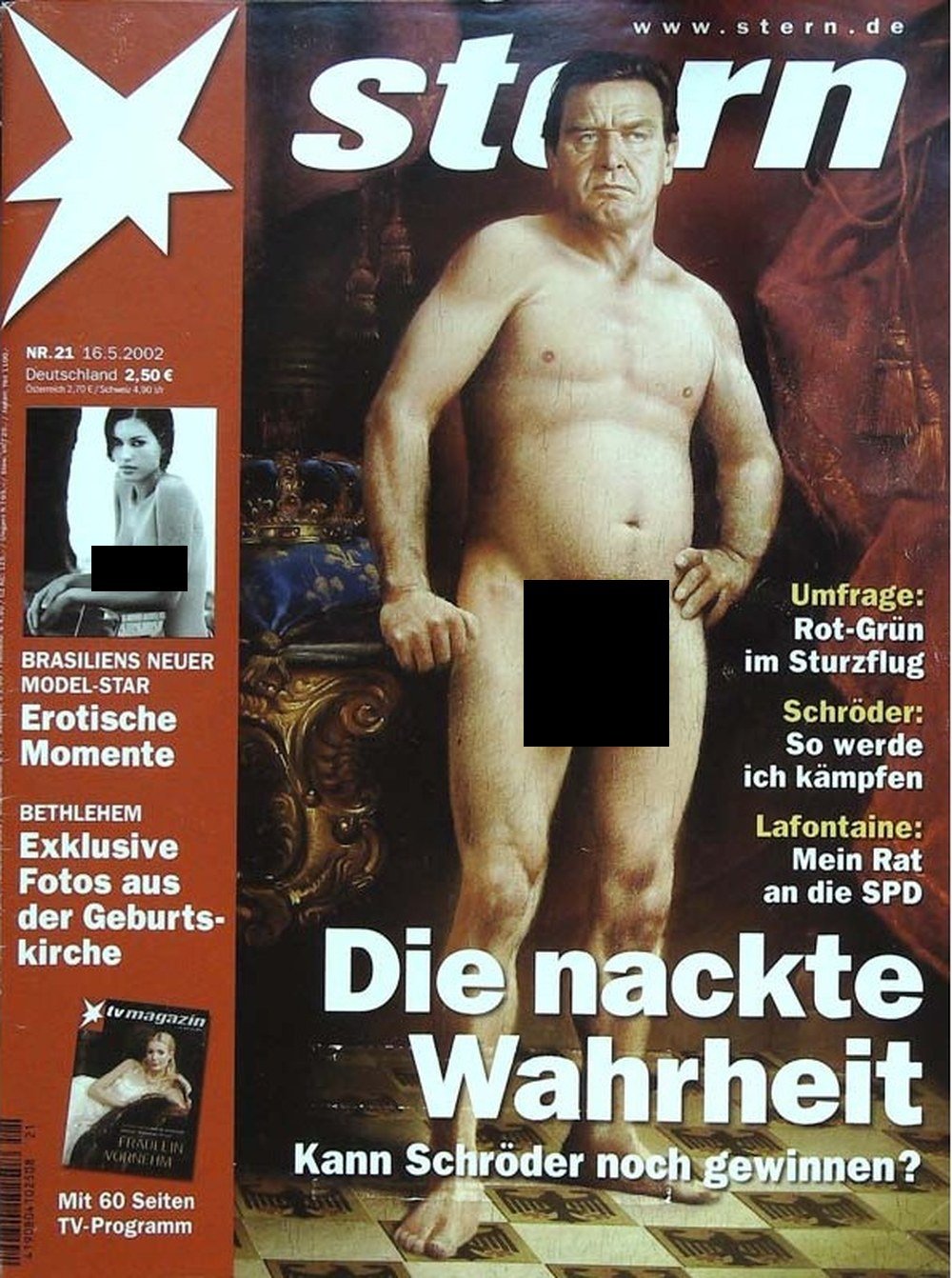 Stern Magazin Deutschland 2002-21 Gerhard Schröder Oskar Lafontaine