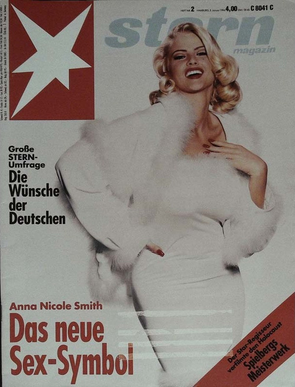 Stern Magazin Deutschland 1994-02 Anna Nicole Smith