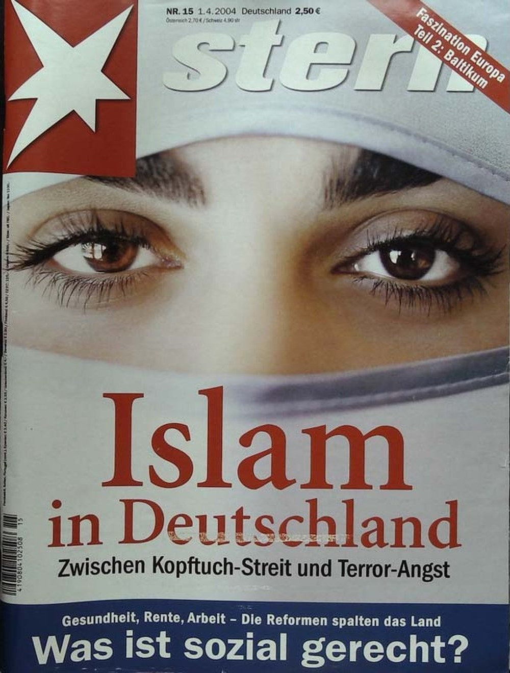 Stern Magazin Deutschland 2004-15 Islam In Deutschland Kopftuchdebatte Terrorangst