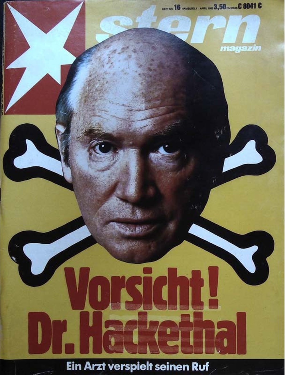 Stern Magazin Deutschland 1985-16 Julius Hackethal