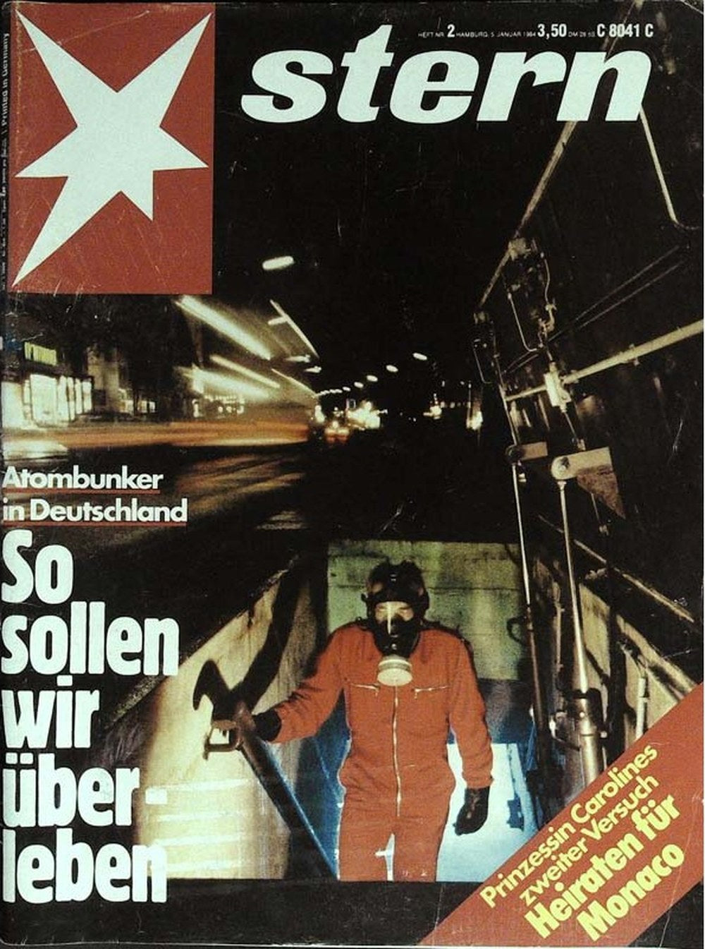 Stern Magazin Deutschland 1984-02 Princess Caroline Of Monaco