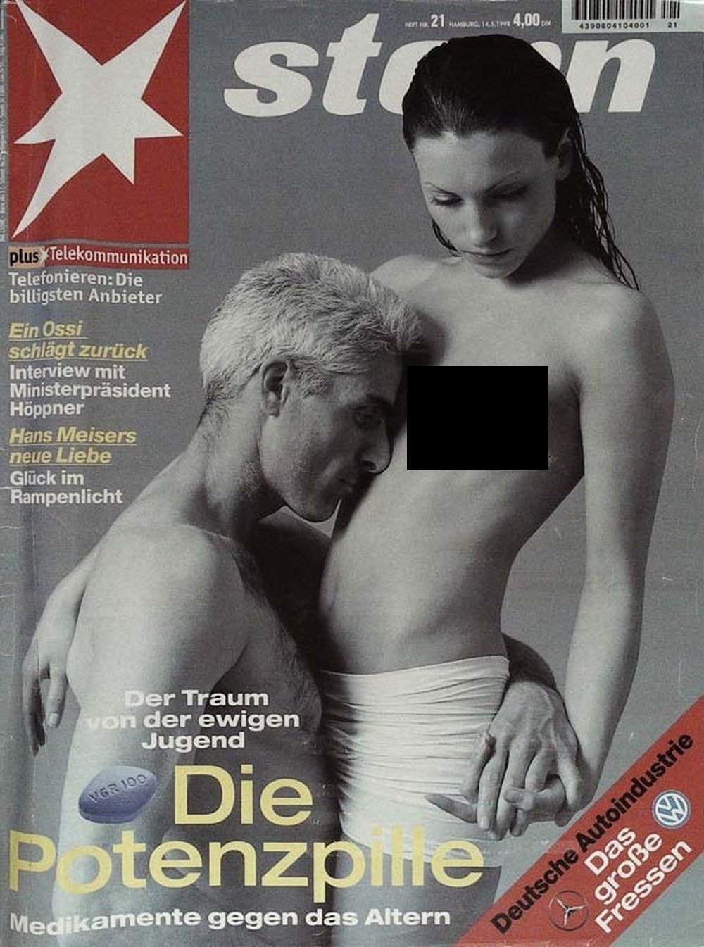 Stern Magazin Deutschland 1998-21 Hans Meiser Manfred Stolpe Reinhard Höppner