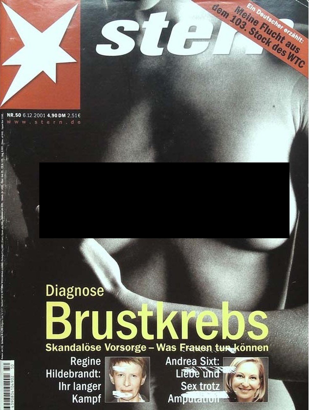 Stern Magazin Deutschland 2001-50 Regine Hildebrandt Andrea Sixt