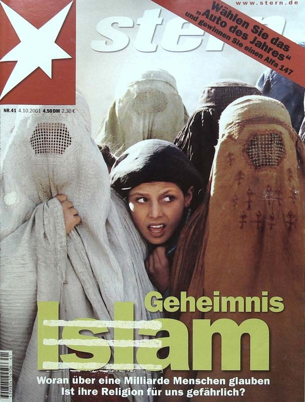 Stern Magazin Deutschland 2001-41 Islam Religion Burka