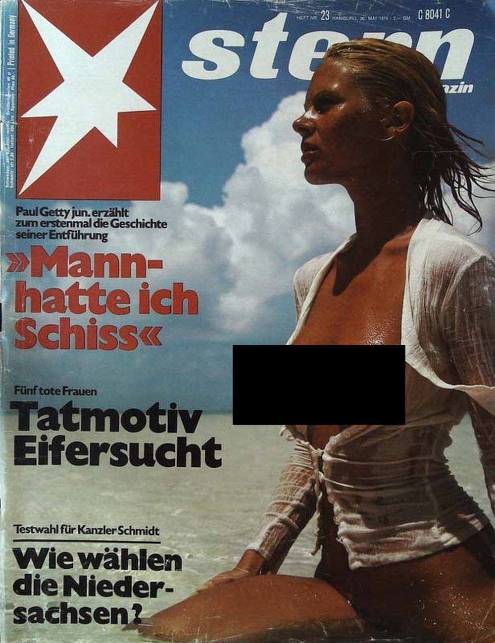 Stern Magazin Deutschland 1974-23 Paul Getty Jr.