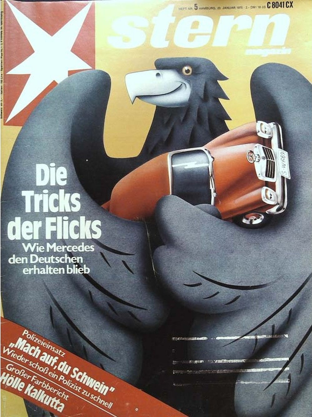 Stern Magazin Deutschland 1975-05 Friedrich Karl Flick