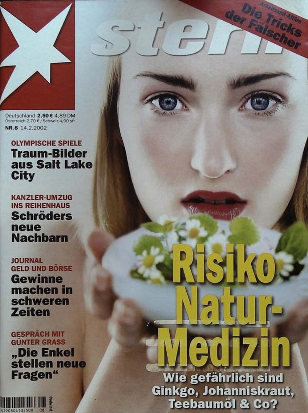 Stern Magazin Deutschland 2002-08 Günter Grass