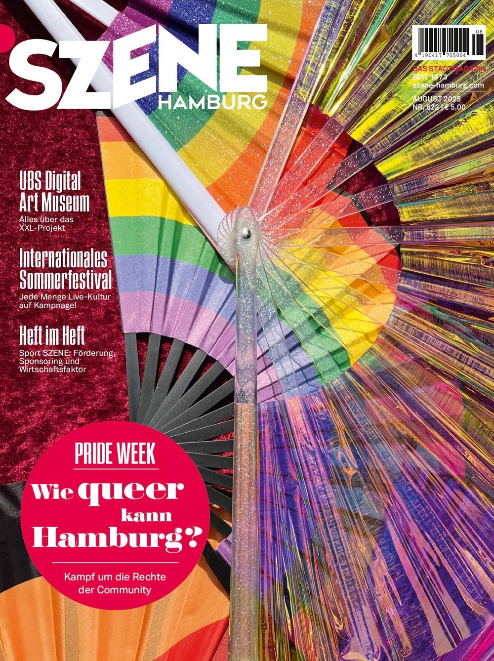 Szene Magazin Deutschland 2025-08 Pride Week LGBTQ Kunstmuseum