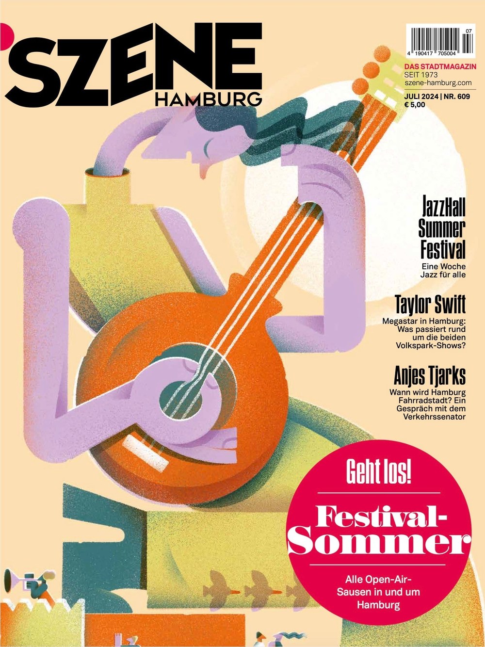 Szene Magazin Deutschland 2024-07 Taylor Swift Anjes Tjarks JazzHall Summer Festival