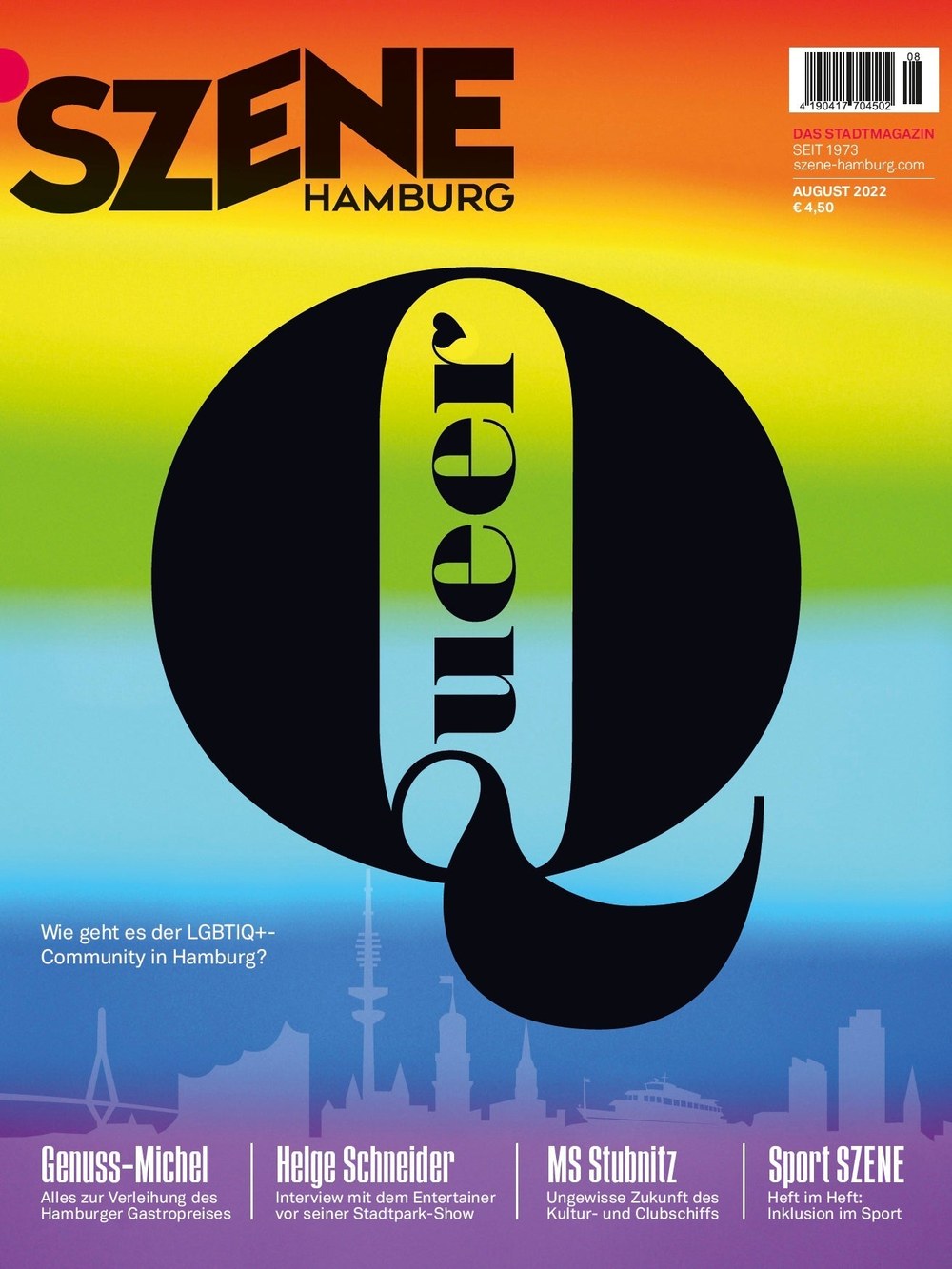 Szene Magazin Deutschland 2022-08 Helge Schneider
