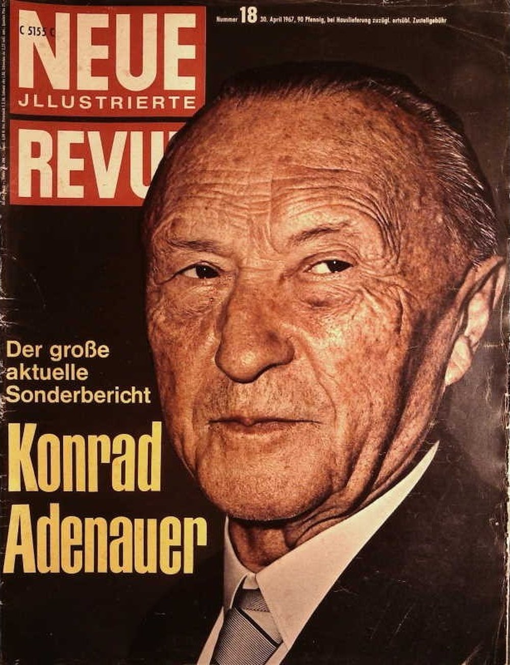 Neue Revue Magazin Deutschland 1967-18 Konrad Adenauer