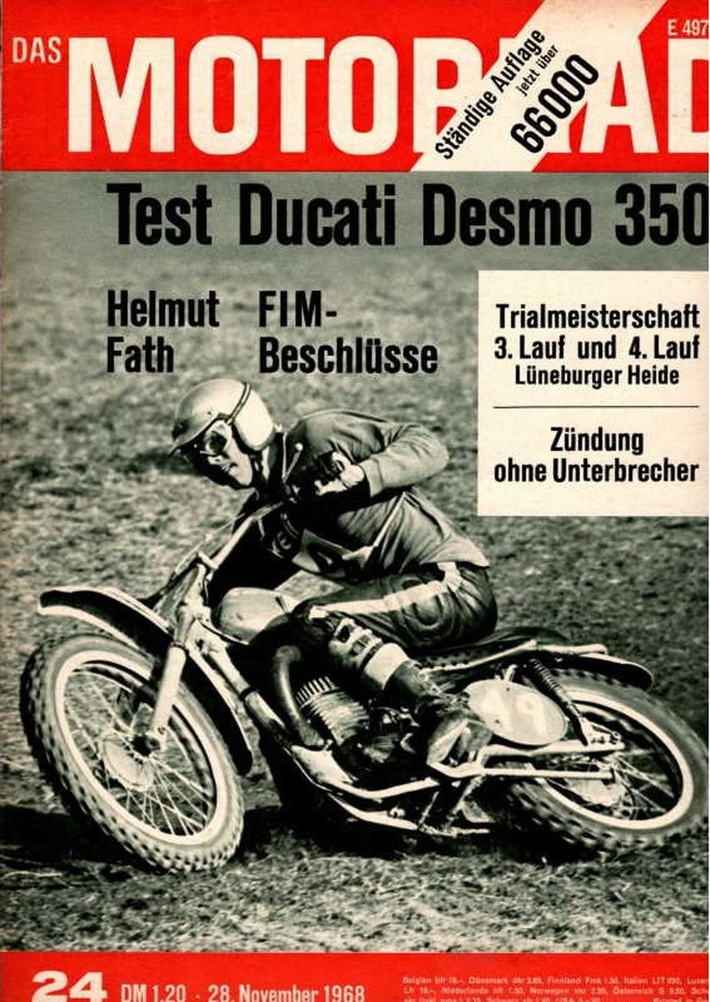 Motorrad Magazin Deutschland 1968-24 Helmut Fath