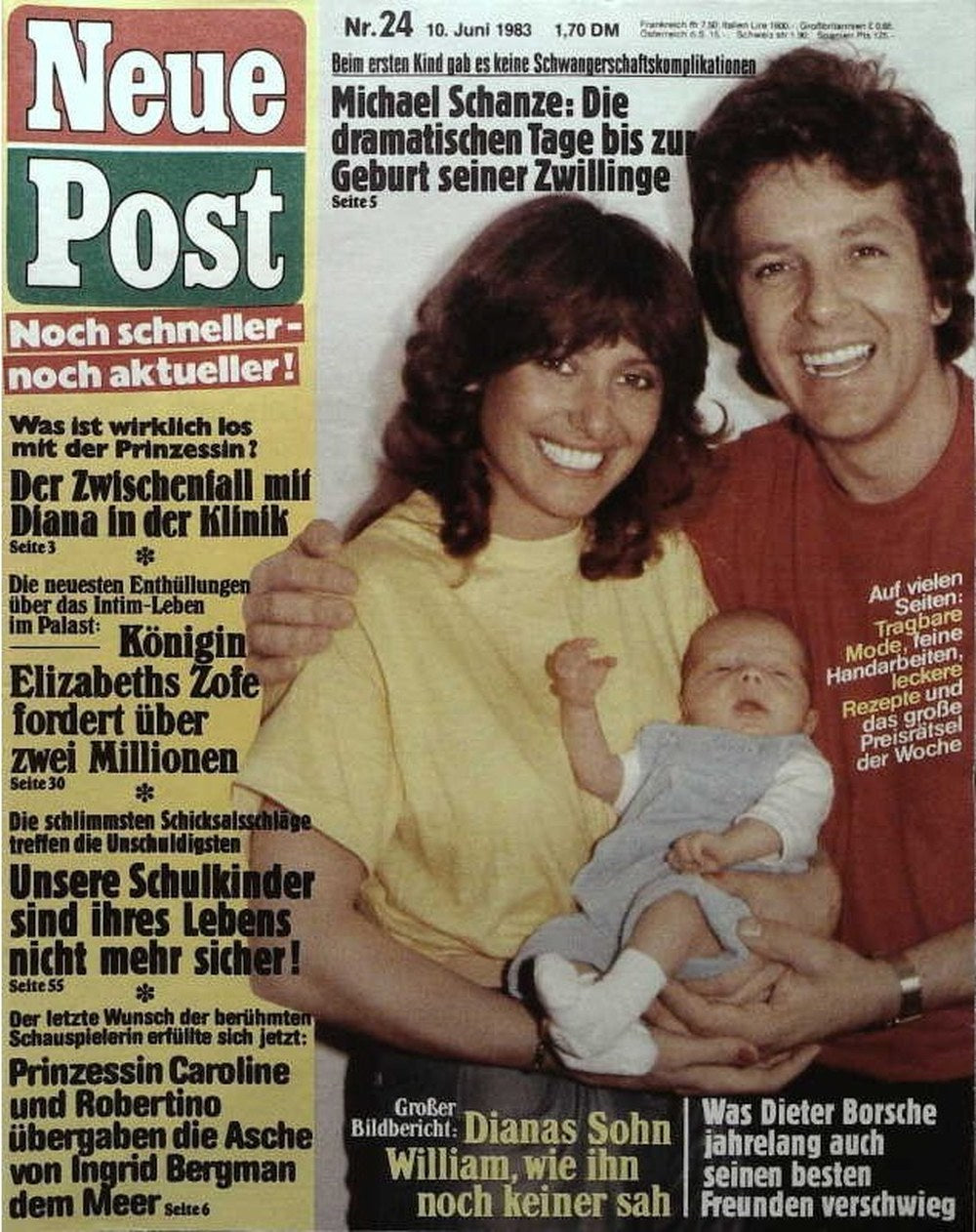 Neue Post Sonderheft Magazin Deutschland 1983-24 Michael Schanze Princess Diana Princess Caroline Of Monaco Ingrid Bergman Queen Elizabeth II
