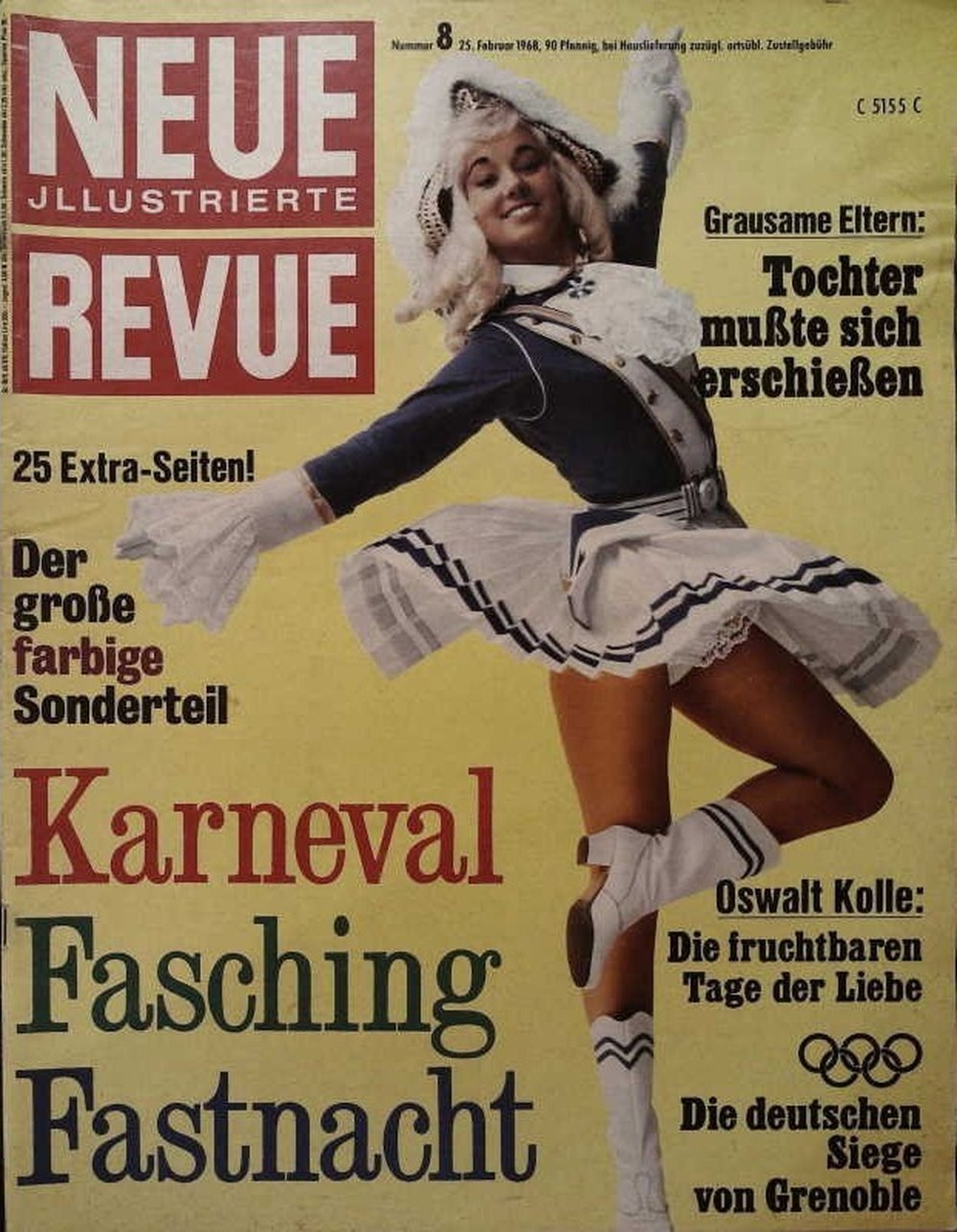 Neue Revue Magazin Deutschland 1968-08 Oswalt Kolle