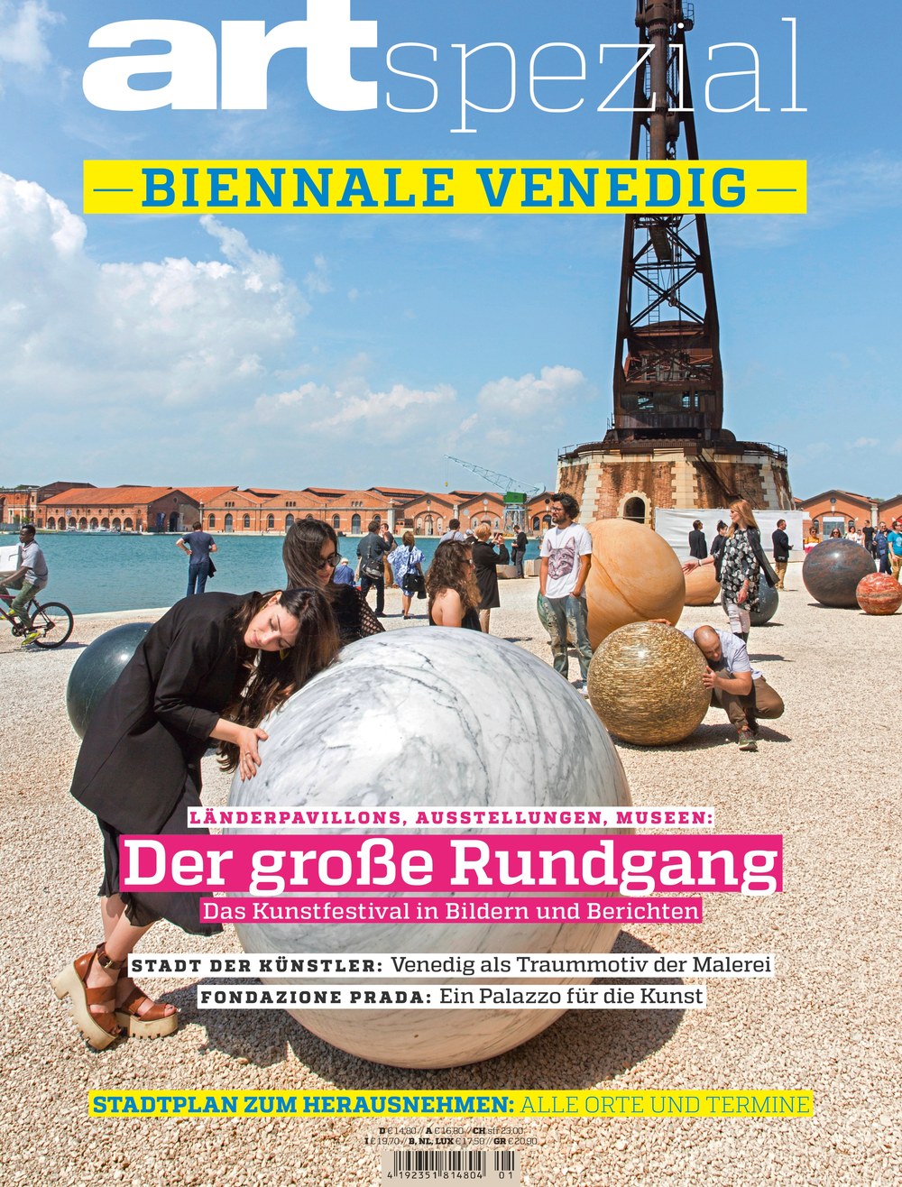 Art Magazin Deutschland 2017-01 Biennale Venedig Kunstfestival Länderpavillons