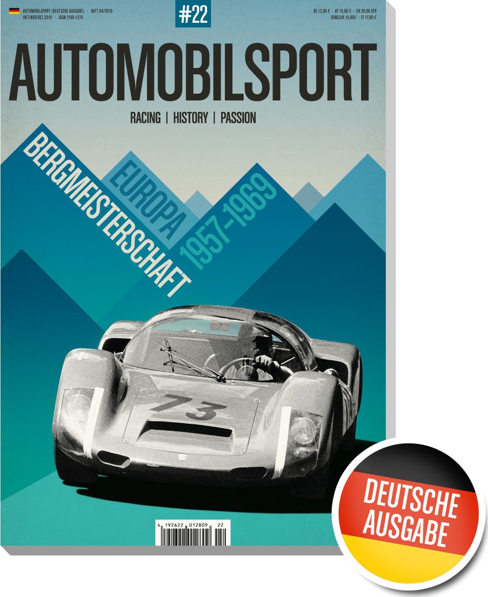 Automobilsport Magazin Deutschland 2019-04 Bergmeisterschaft Europa-Bergrennen Porsche Rennwagen