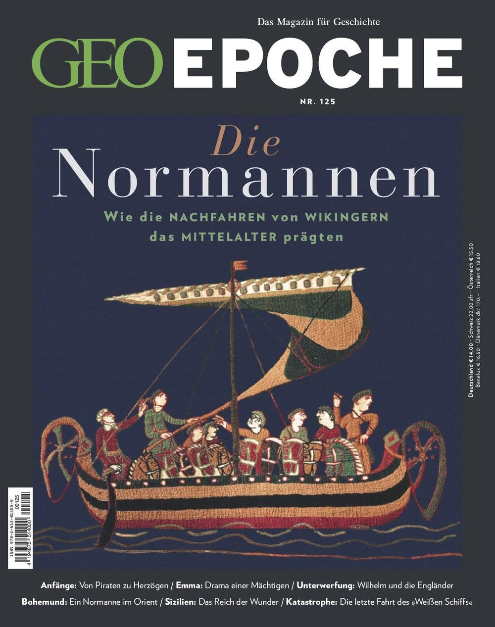 Geo Epoche Magazin Deutschland 2024-125 Normannen Wikinger Mittelalter