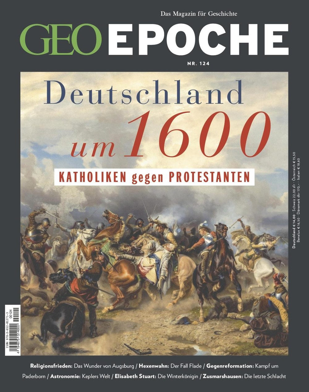 Geo Epoche Magazin Deutschland 2023-124 Elisabeth Stuart Johannes Kepler