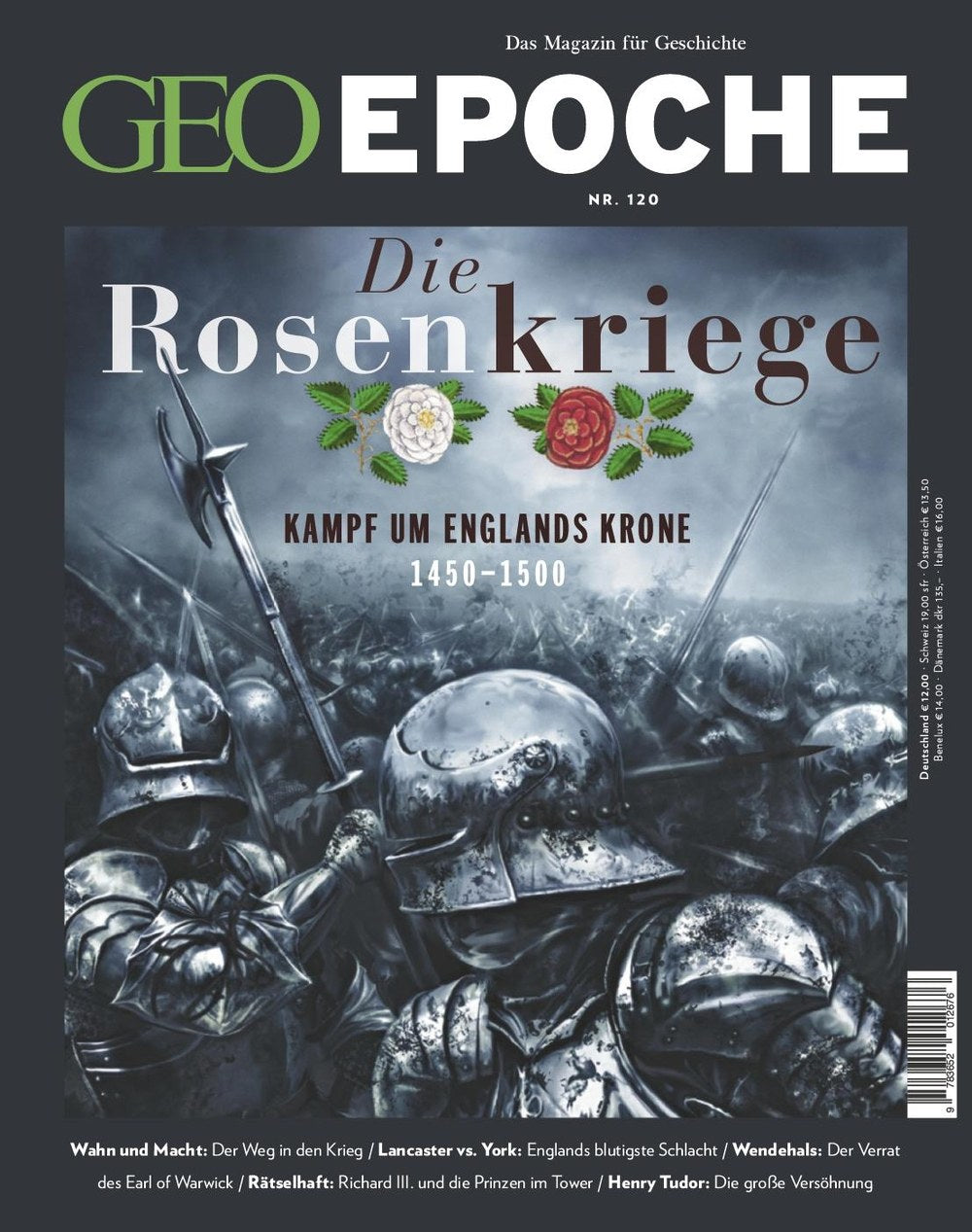 Geo Epoche Magazin Deutschland 2023-120 Richard III Henry Tudor House Of Lancaster House Of York