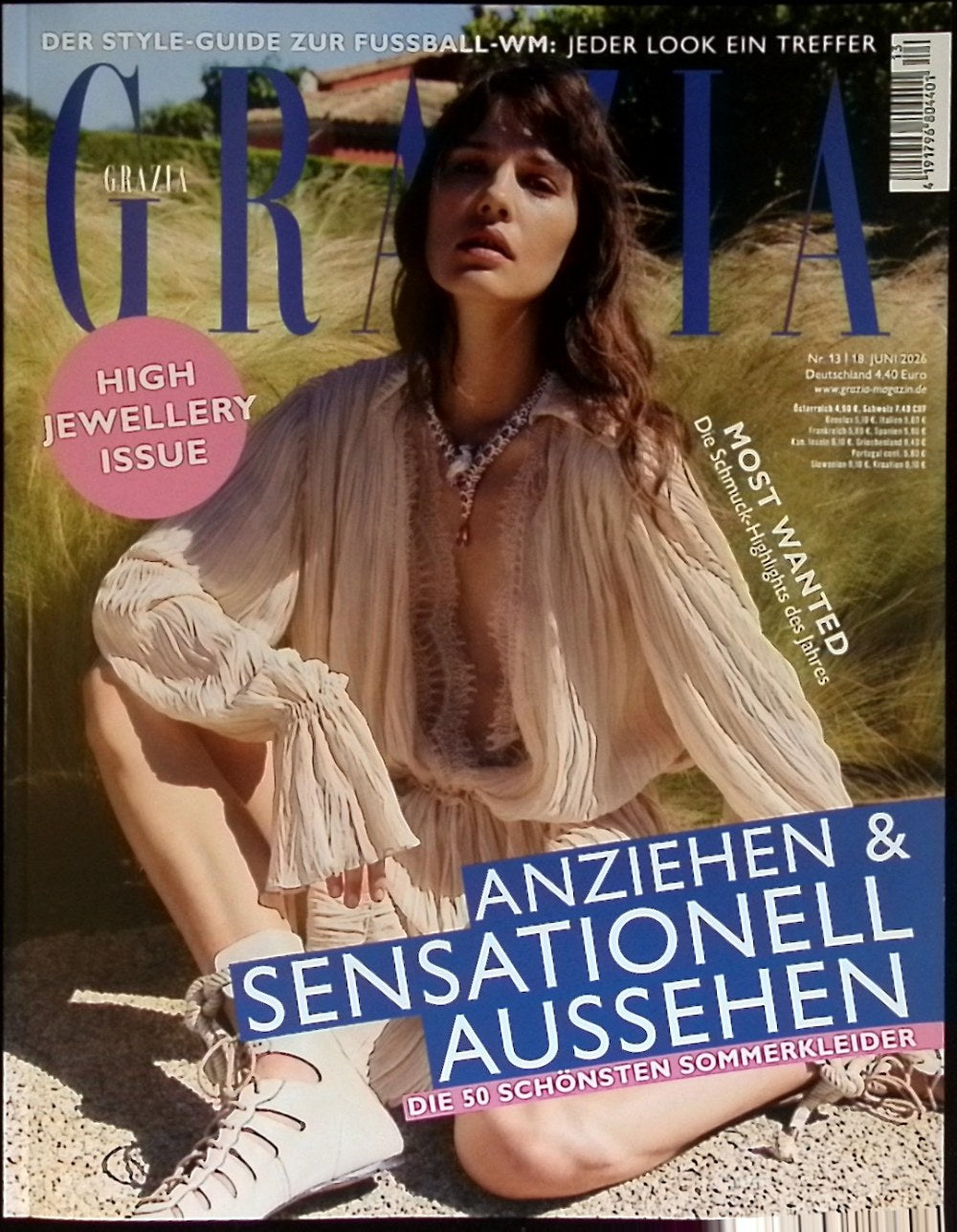 Grazia Magazin Deutschland 2024-13 Mode Haute Joaillerie Sommerkleider #13