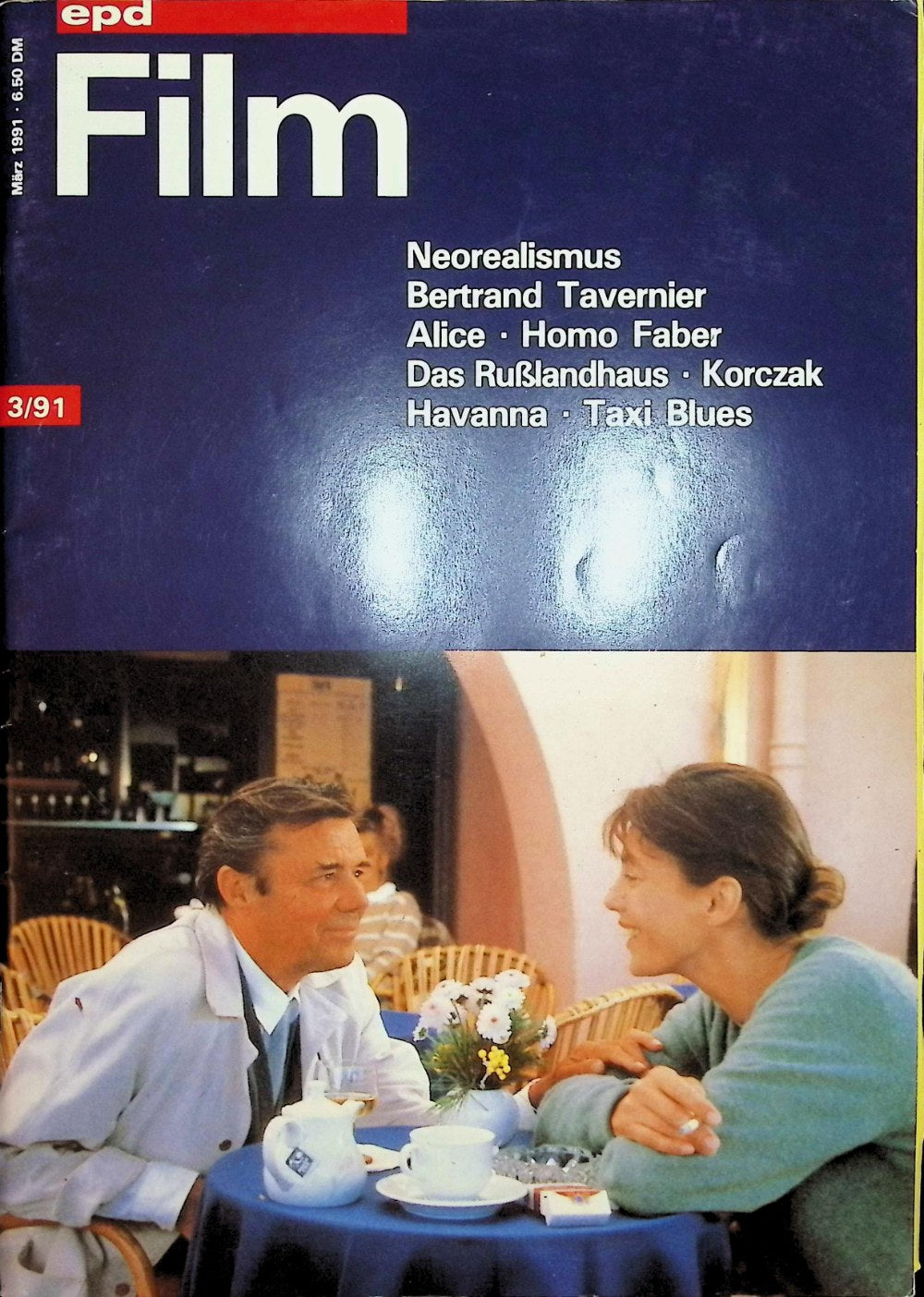 EPD Film Magazin Deutschland 1991-03 Sam Shepard Julie Delpy