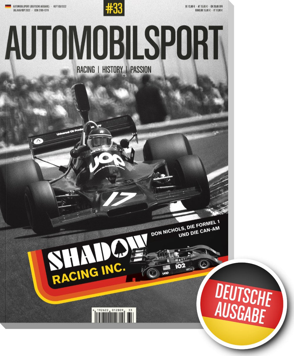 Automobilsport Magazin Deutschland 2022-03 Don Nichols Shadow Racing Inc.