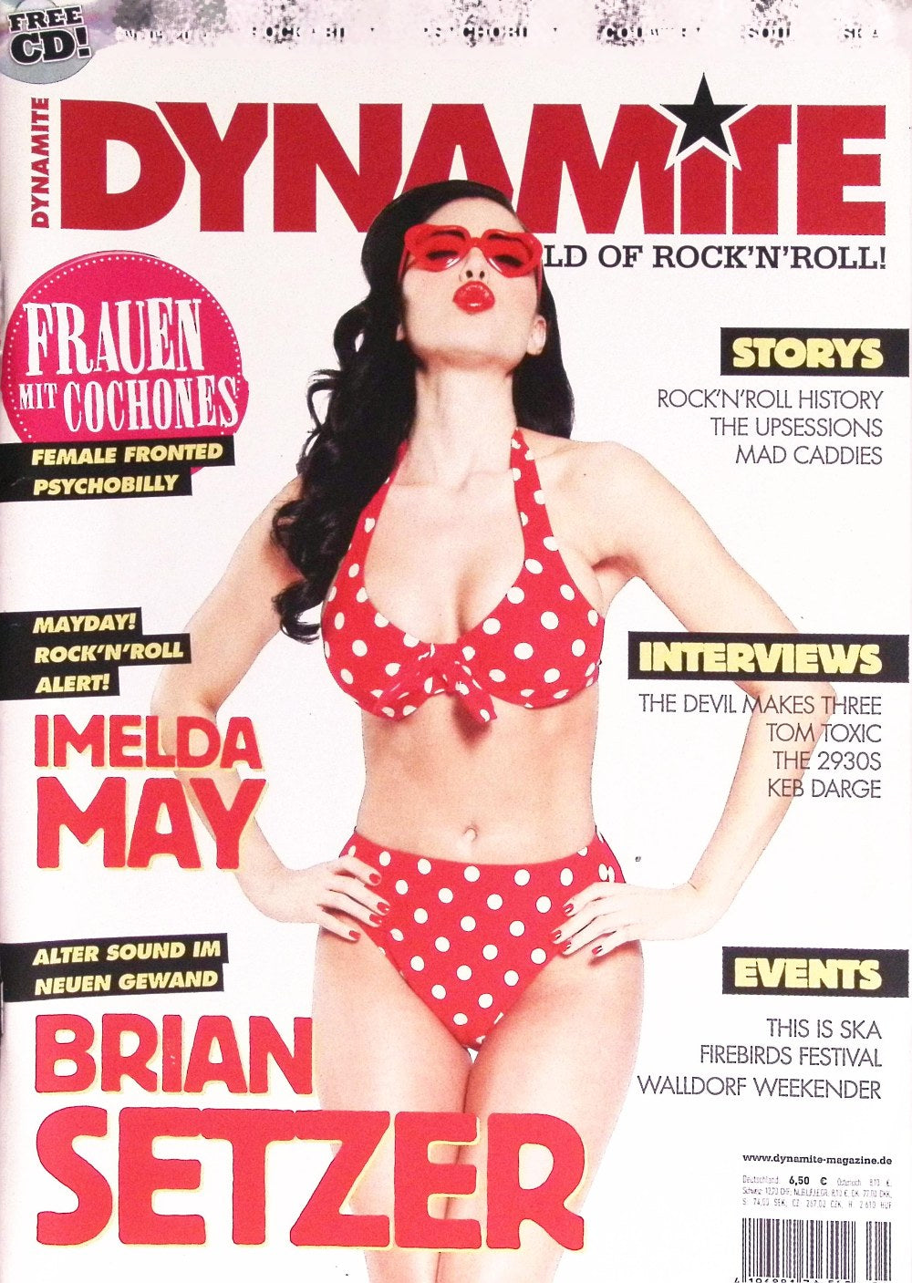Dynamite Magazin Deutschland 2014-05 Imelda May Brian Setzer The Upsessions Mad Caddies The Devil Makes Three