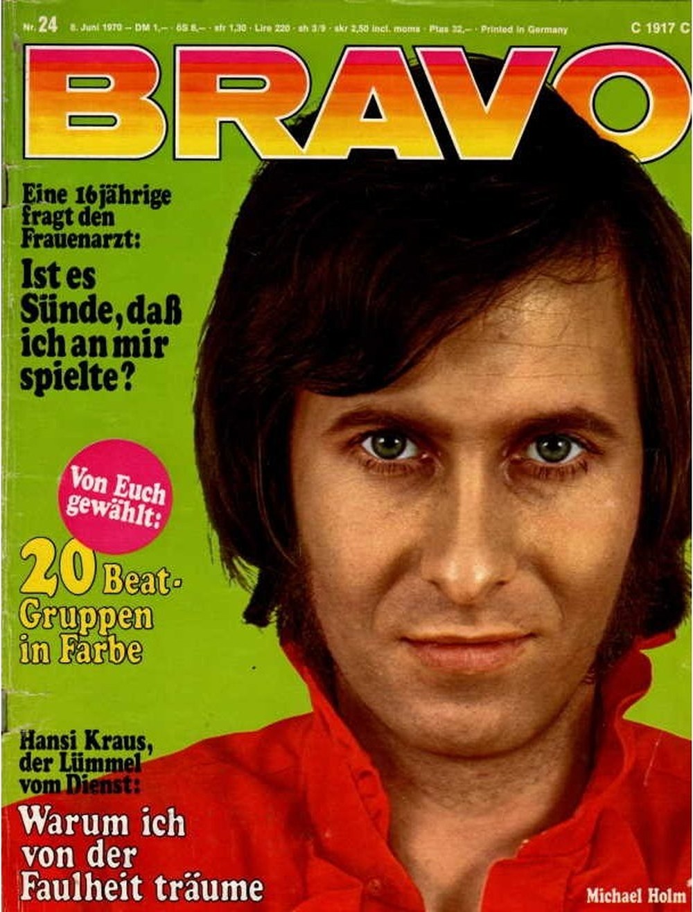 Bravo Magazin Deutschland 1970-24 Michael Holm Hansi Kraus