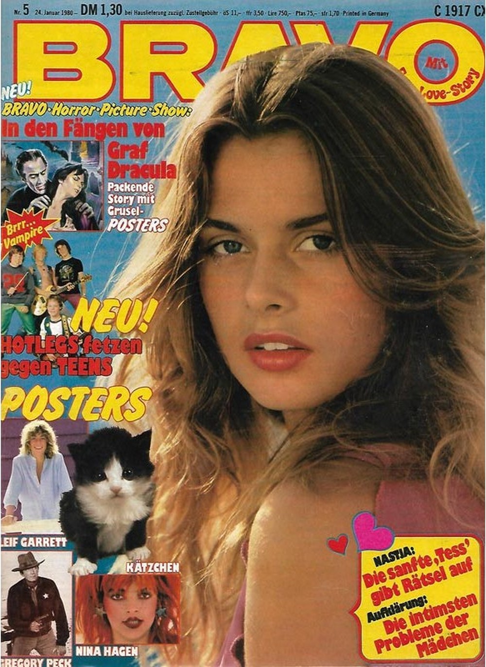 Bravo Magazin Deutschland 1980-05 Nastassja Kinski Leif Garrett Nina Hagen Gregory Peck Hotlegs