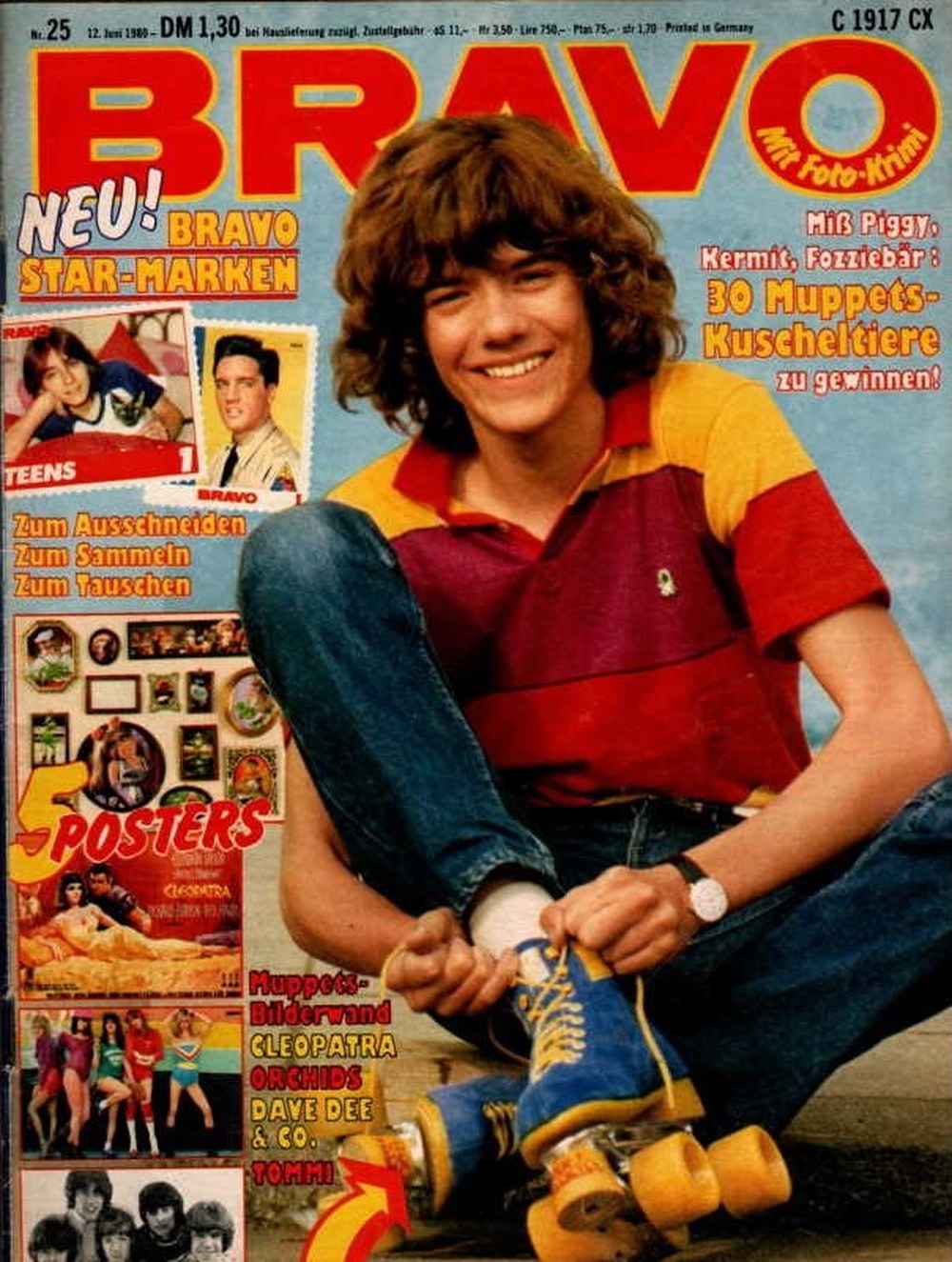 Bravo Magazin Deutschland 1980-25 Leif Garrett Elvis Presley Dave Dee, Dozy, Beaky, Mick & Tich Orchids