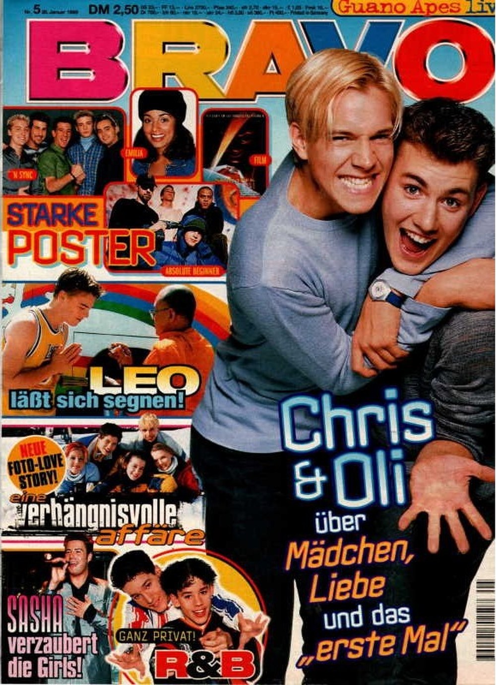 Bravo Magazin Deutschland 1999-05 Chris Kellner Oli Petszokat Sasha Leonardo DiCaprio NSYNC