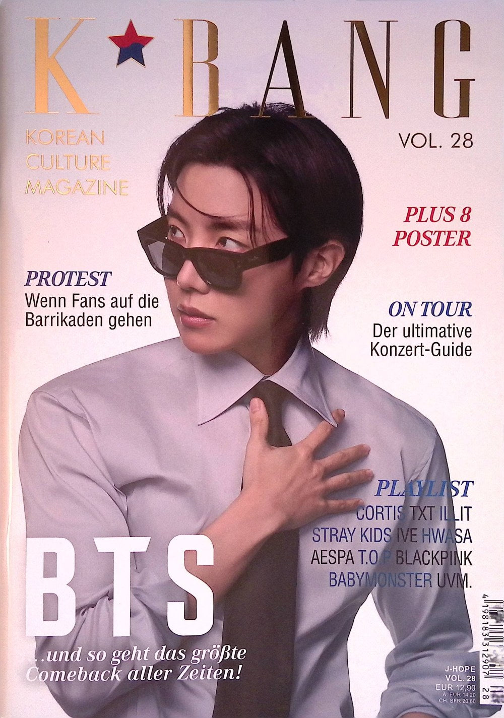 K*Bang Magazin Deutschland 2026 #28 J-Hope BTS TXT Illit Stray Kids + Poster