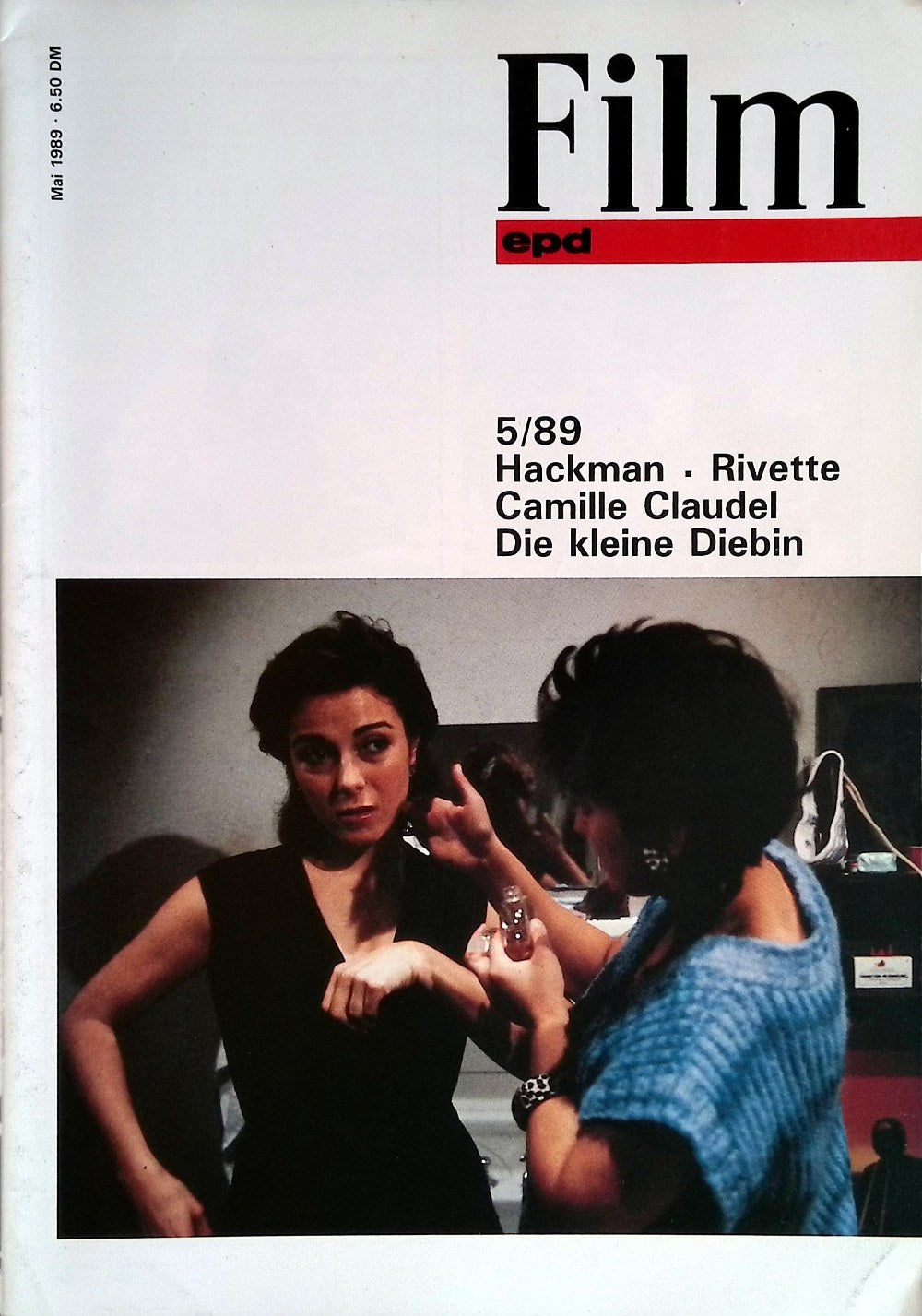 EPD Film Magazin Deutschland 1989-05 Zuhal Olcay Hackman Rivette Camille Claudel