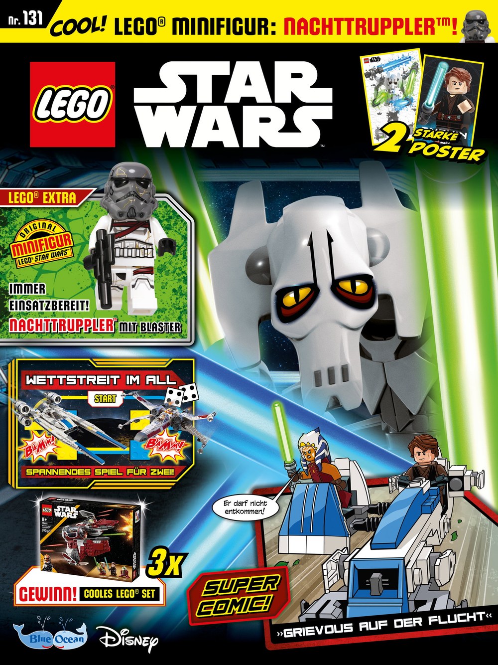Lego Star Wars Magazin Deutschland 2026-131 General Grievous Anakin Skywalker Ahsoka Tano