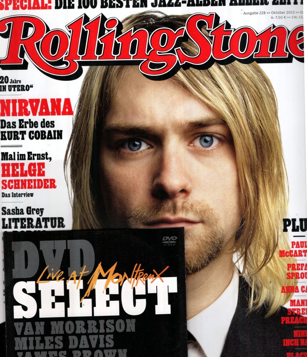 Rolling Stone Magazin Deutschland 2013 #228 Kurt Cobain Nirvana Anna Calvi + DVD