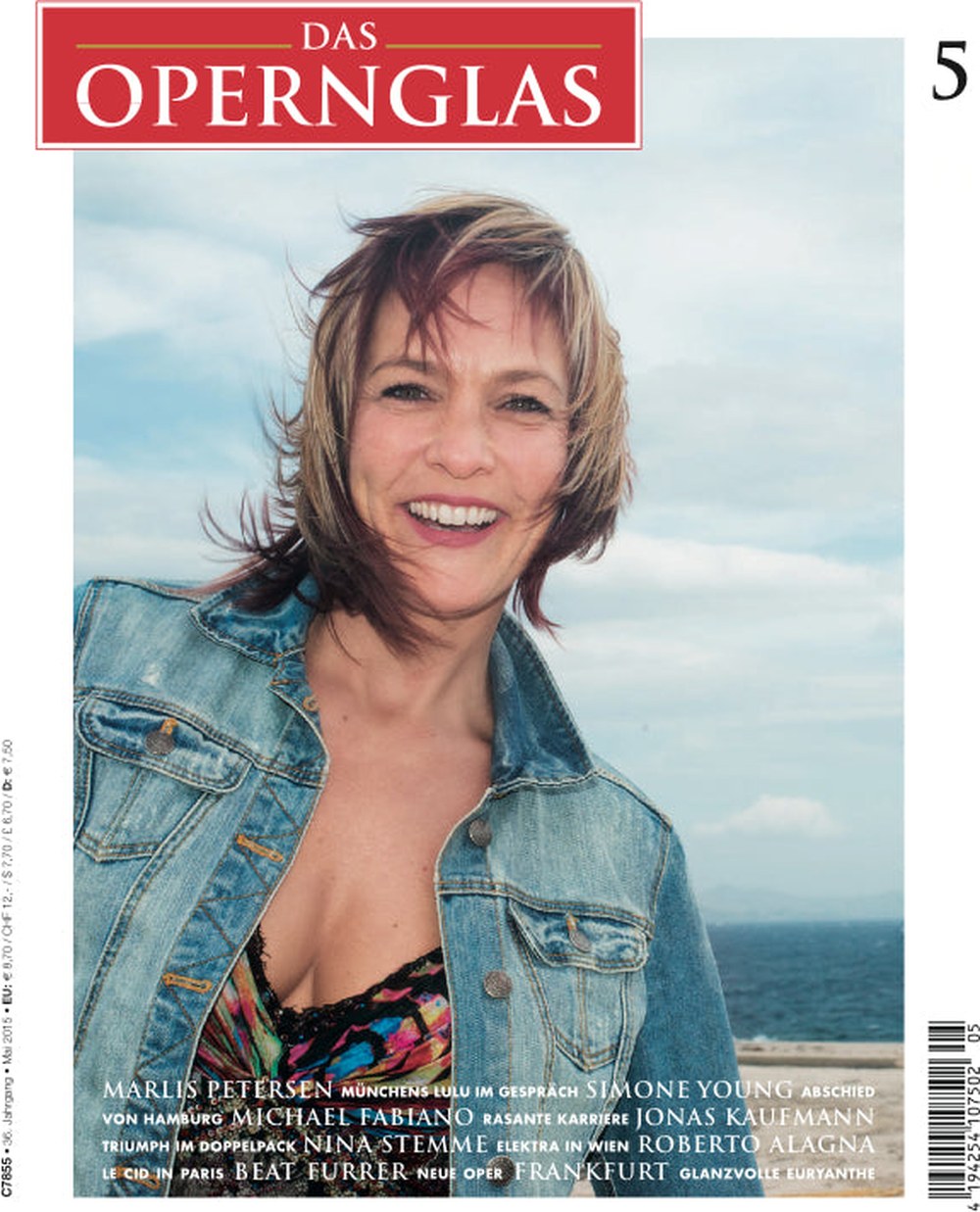 Das Opernglas Magazin Deutschland 2015-05 Marlis Petersen Simone Young Michael Fabiano Jonas Kaufmann Nina Stemme