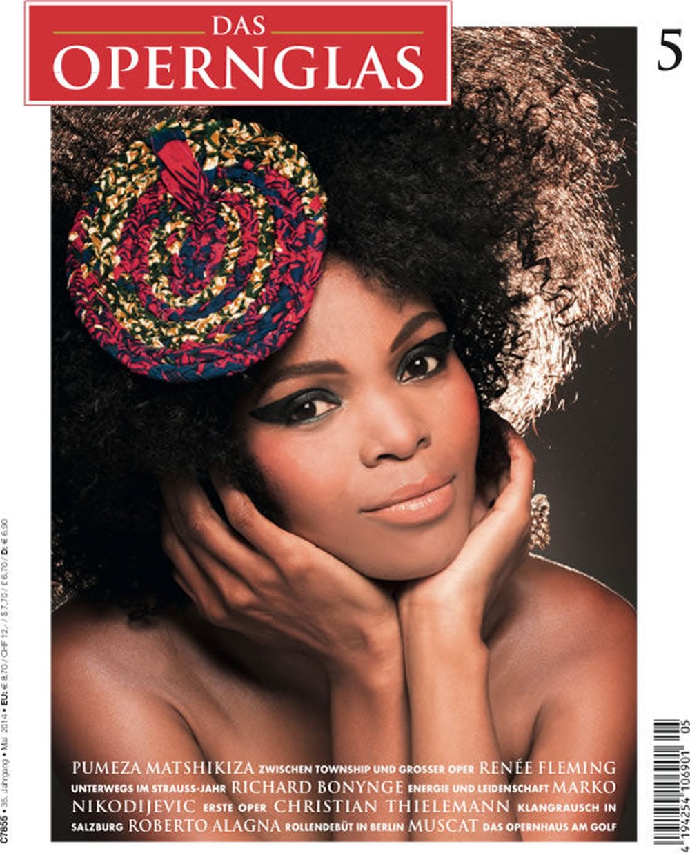 Das Opernglas Magazin Deutschland 2014-05 Pumeza Matshikiza Renée Fleming Richard Bonynge Marko Nikodijević Christian Thielemann