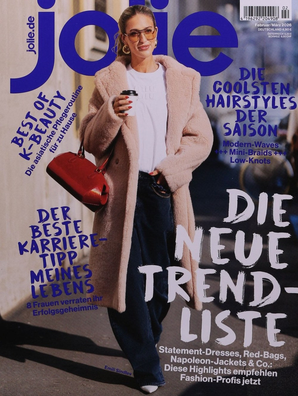 Jolie Magazin Deutschland 2026-02 Emili Sindlev