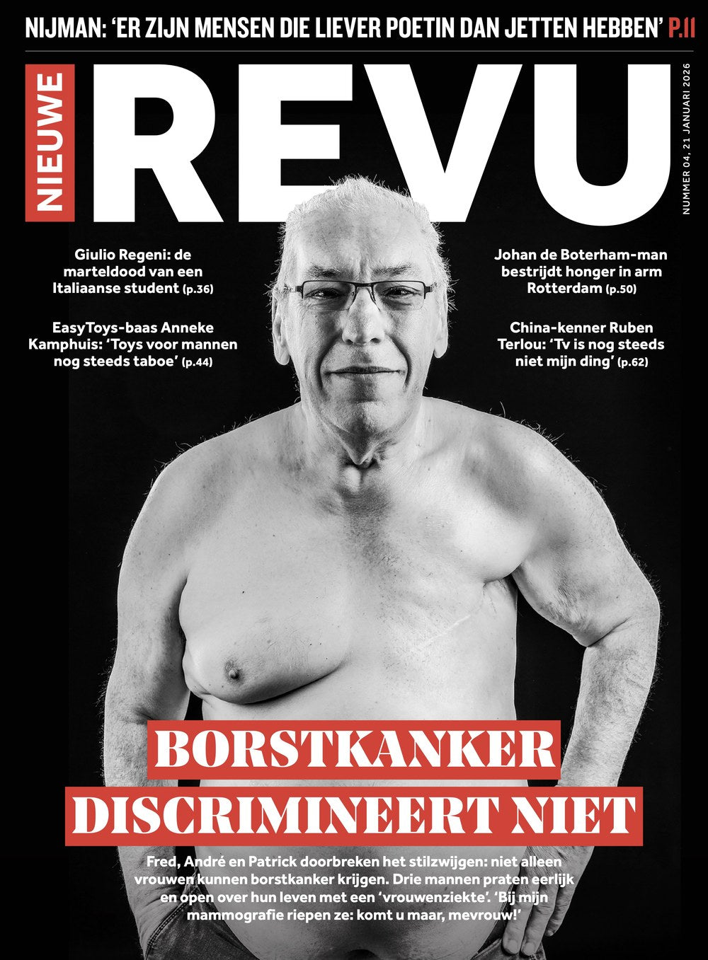 Nieuwe Revu Magazin Niederlande 2026-04 Fred André Patrick Giulio Regeni Anneke Kamphuis