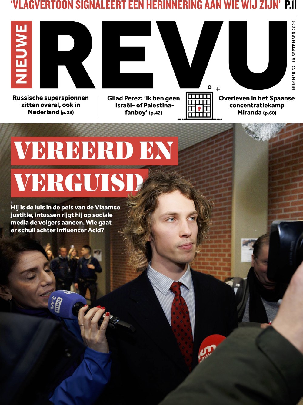Nieuwe Revu Magazin Niederlande 2025-37 Acid Gilad Perez