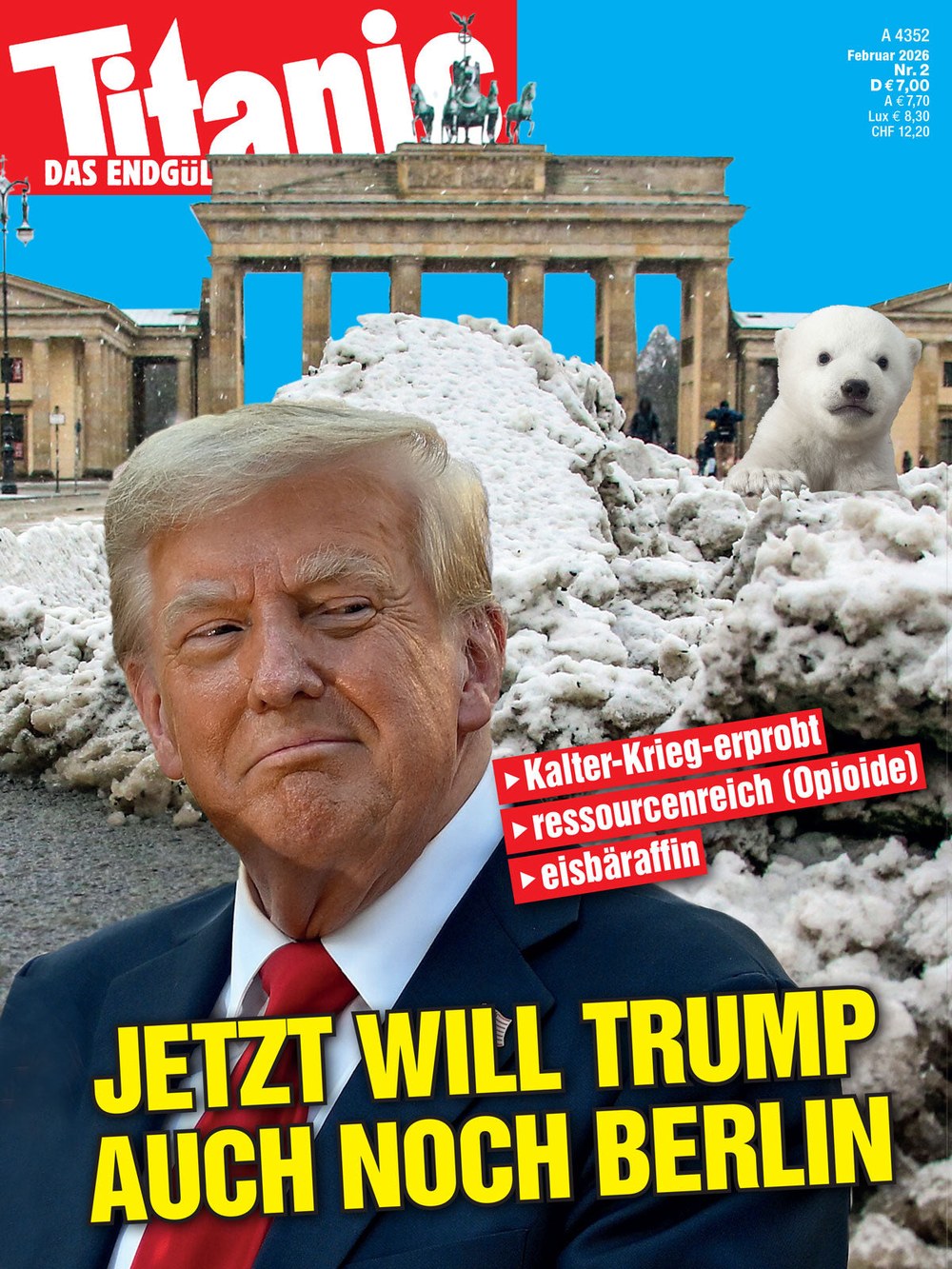 Titanic Magazin Deutschland 2026-02 Donald Trump
