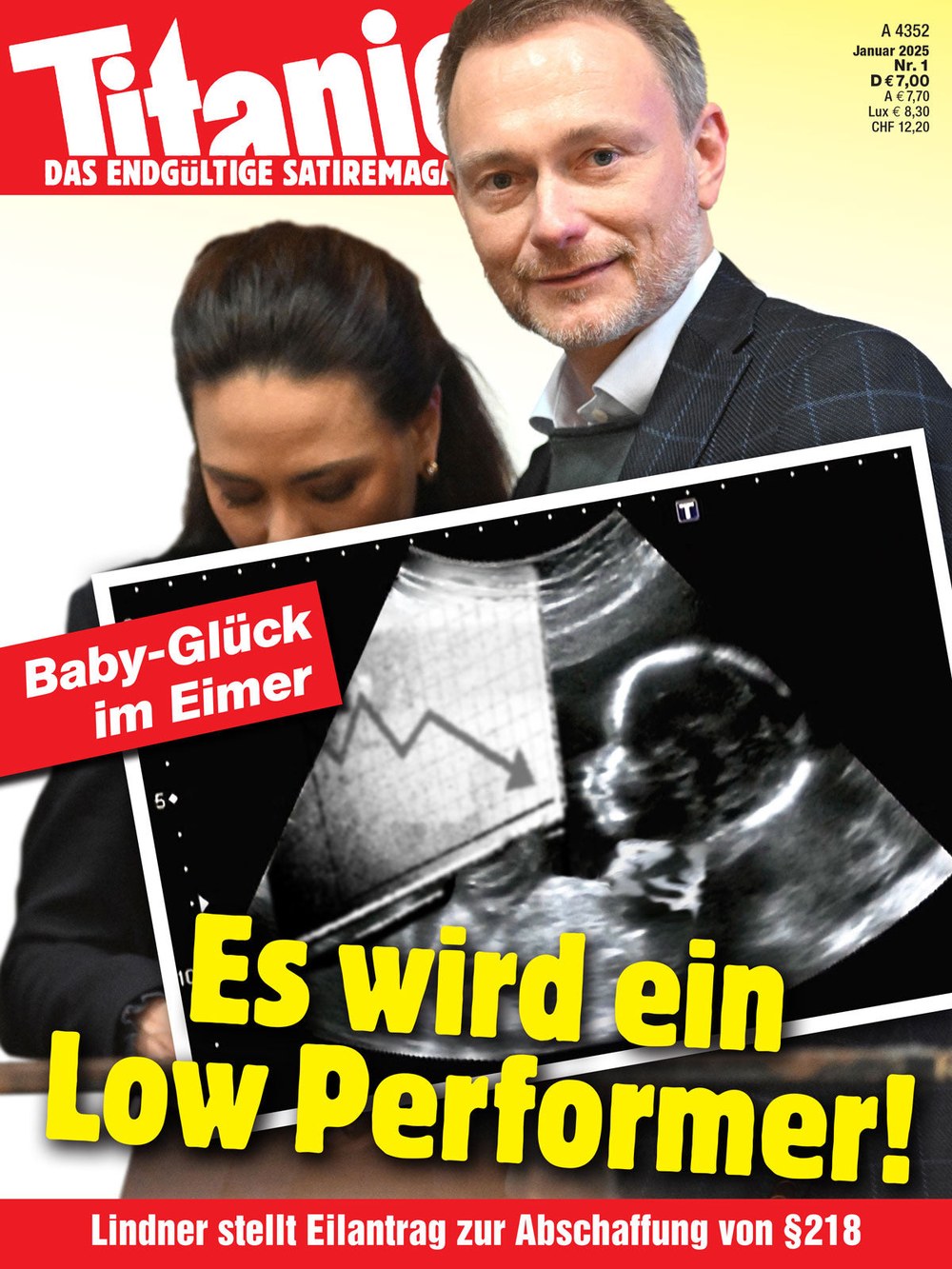 Titanic Magazin Deutschland 2025-01 Christian Lindner Franca Lehfeldt