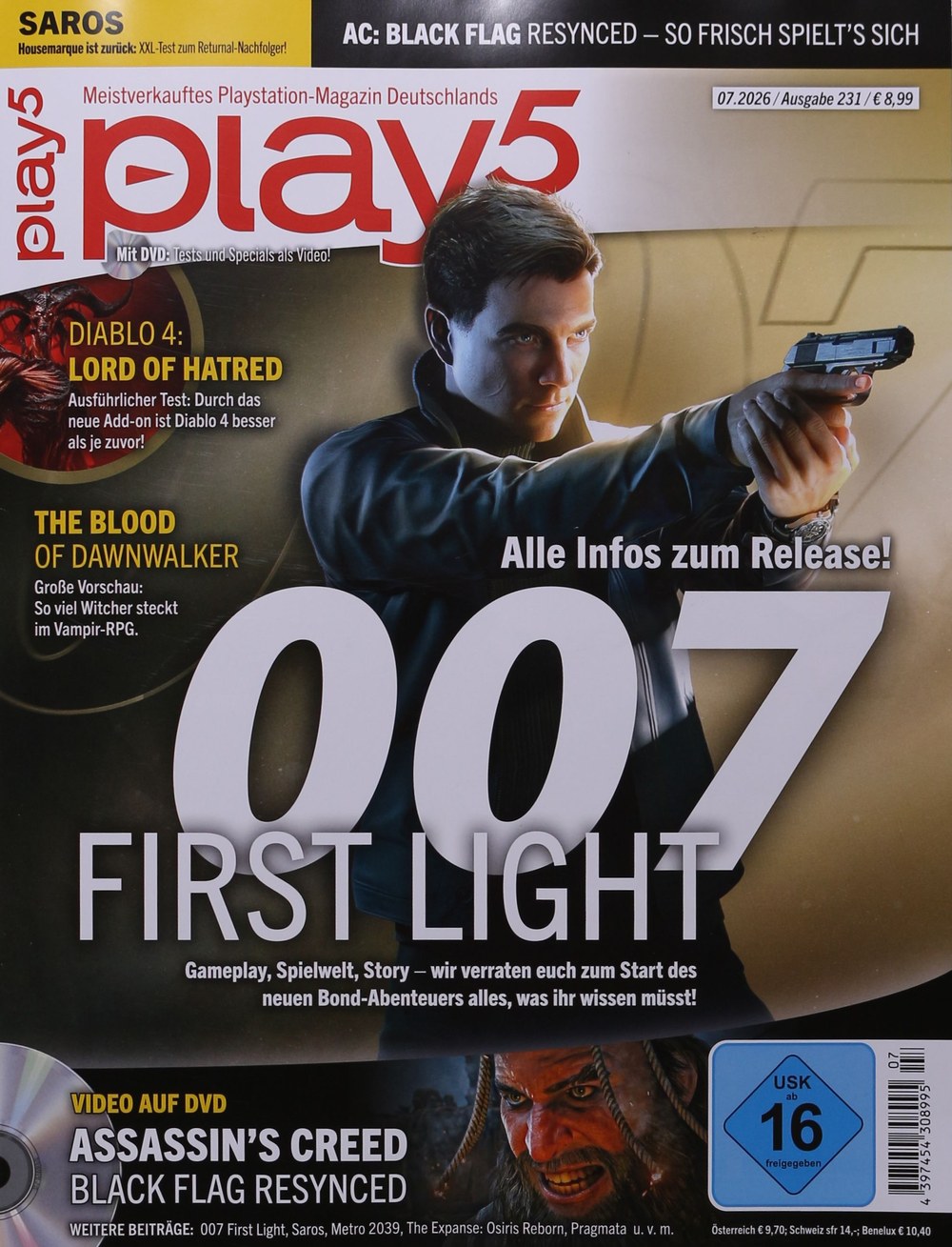 Play5 Magazin Deutschland 2026-07 James Bond