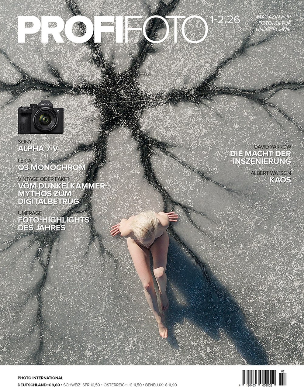 ProfiFoto Magazin Deutschland 2026-02 David Yarrow Albert Watson