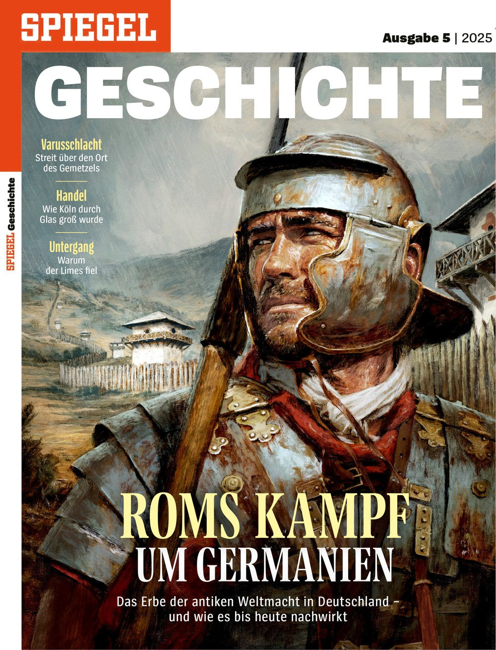 Spiegel Geschichte Magazin Deutschland 2025-05 Römisches Reich Germania Battle Of The Teutoburg Forest