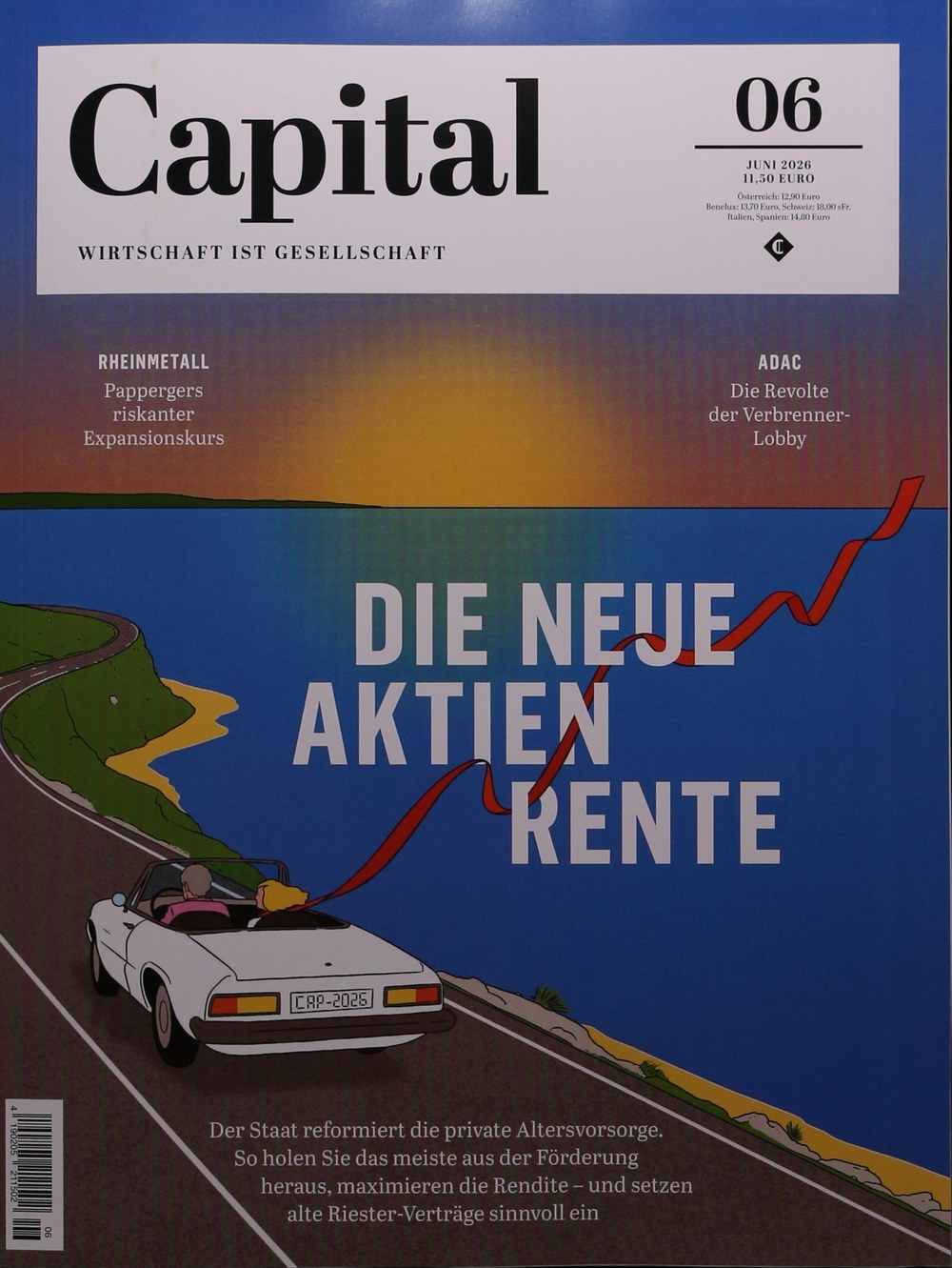 Capital Magazin Deutschland 2026-06 Armin Papperger Rheinmetall ADAC