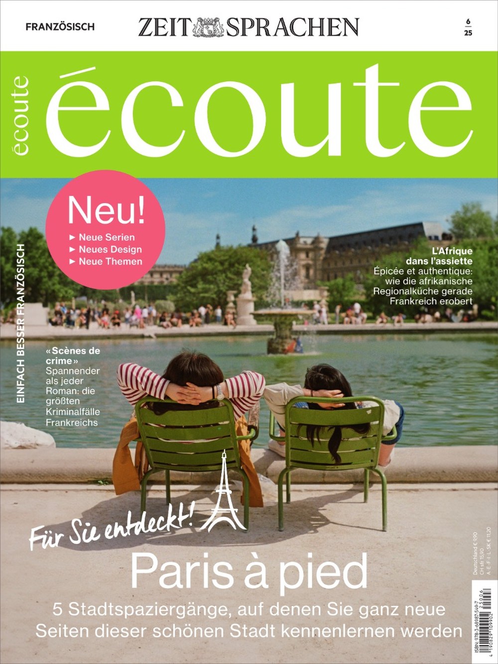 Ecoute Magazin Deutschland 2025-06 Paris-Rundgänge Stadtspaziergänge In Paris Afrikanische Küche In Frankreich