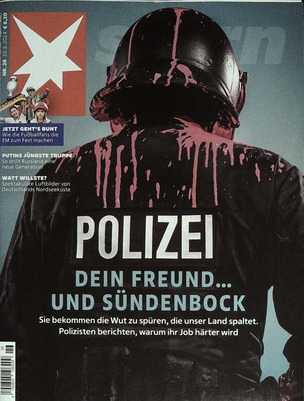 Stern Magazin Deutschland 2024-27 Polizei Gewalt Gegen Polizei Sündenbock